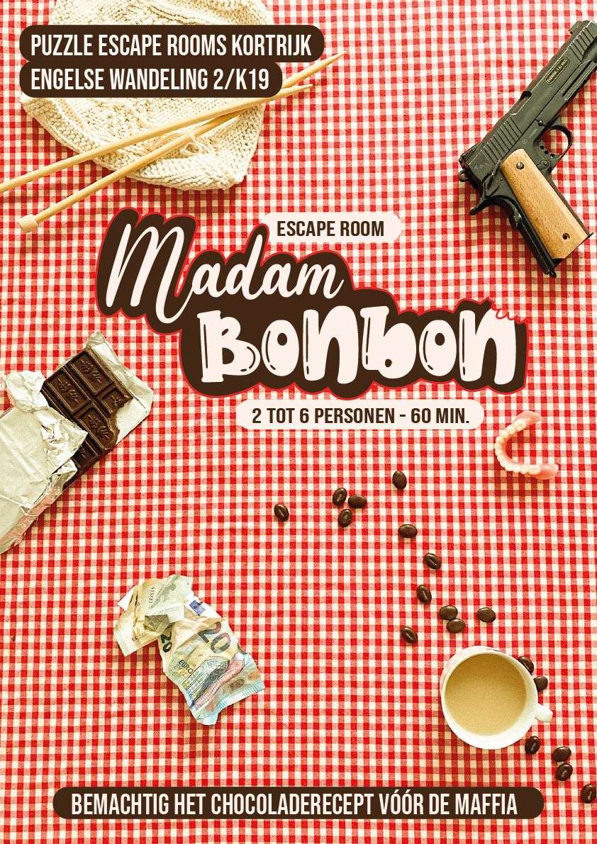 Madam Bonbon - Escape room Kortrijk